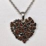 Red Diamond Pendant with Chain (Size - 20) in Rhodium Overlay Sterling Image 3