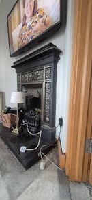 cast iron fireplace