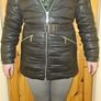 Genuine Michael Kors Black puffer coat faux fur collar size M Image 2