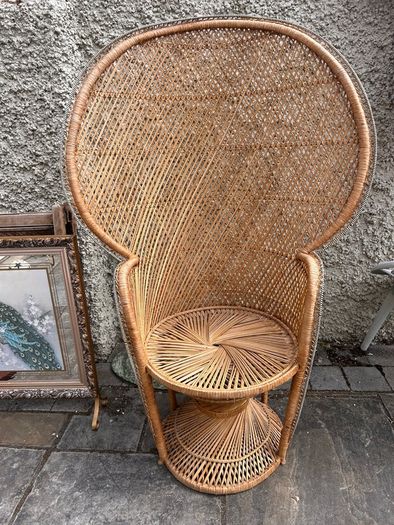 wicker chair