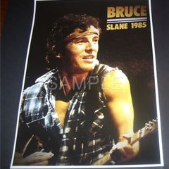 Bruce Springsteen poster Slane Castle Co Meath Ireland 1985 Reprodution