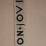Bon jovi original rock concert banner/scarf 1988 Image 9
