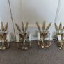 Vintage wall lights set of four Image 2