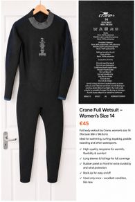 Women's Wetsuit (Crane) - size 14