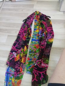 Scarf Multicolor Italian Brand Giacomo Cinque from Positano
