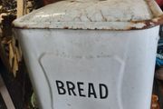 vintage bread bin