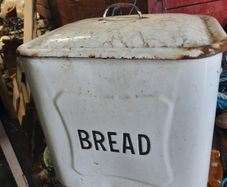 vintage bread bin