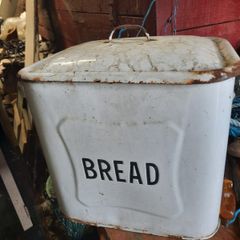 vintage bread bin