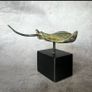 Manta Ray On Stand - Patinated Bronze Image 8