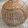 30cm Rattan style light shades x 2 Image 5