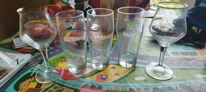 Diekirch glasses from Luxembourg