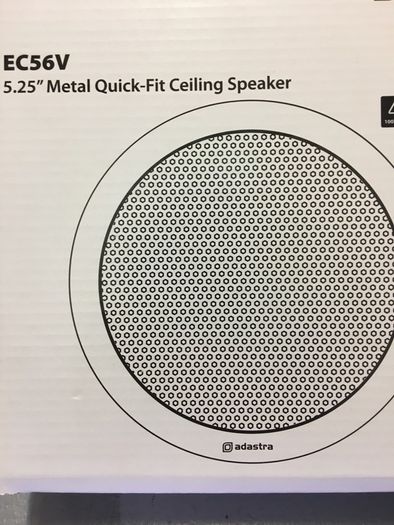 Sound System Ideal for Small Retail Unit 4 Speakers Cable and Mixer Amplifier Kit