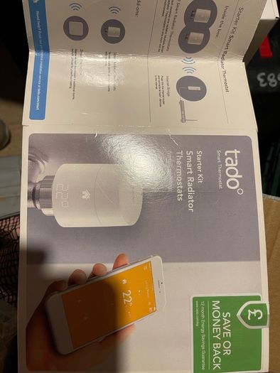 tado Smart Heating Bundle Barely Used 240 ono