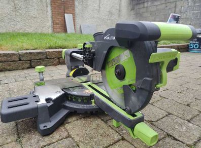 Evolution F255SMS 255mm Sliding Compound Mitre Saw