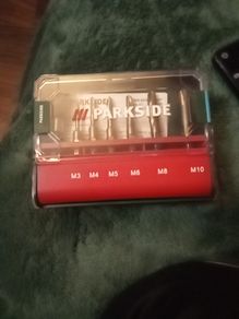 parkside 7 piece tap bit set