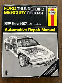 Ford Thunderbird, Cougar Haynes Repair Manual