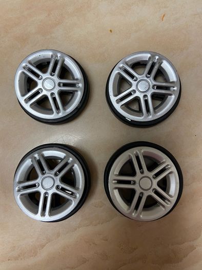 Suitcase replacement wheels