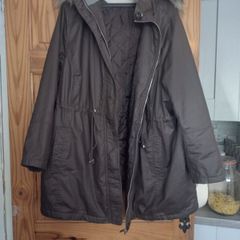 ladies plus size waterproof coat