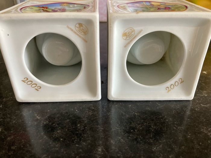 2002 HutschenReuther Candle Holders