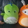 4 Squishmallows + extra plushie Image 3