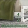 Double Bed Frame,4ft6 Floor Bed Frame Double Bed Base with Reinforced Steel Slats Image 6