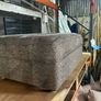 Large Grey footstool Image 2