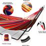 2 Seater Outdoor Hammock Swing Bed Garden Camping Image 3