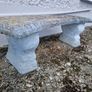 Concrete garden bench Image 3