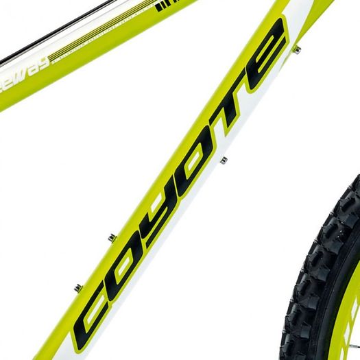 18" Coyote Freeway Gents Alloy FS Disc 29er, 21 Speed, Green/White