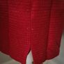 Stunning Sonia Pena Red Wool-Blend Tweed Occasion Dress - Uk10-12 Image 7