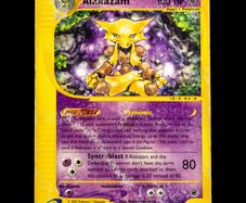 Alakazam 33/165 Rare WOTC Expedition Base Set 2002 Pokemon Card Vintage