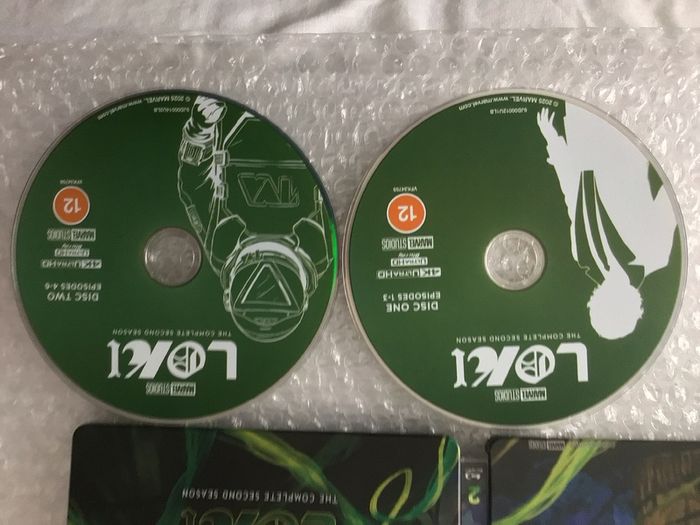 Loki Season Two 4K Steelbook Marvel Studios Dolby Atmos