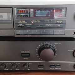 HIFI Technics SU-V460 Amplifier & RS-B605 Cassette Deck