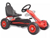 Pedal Go-Kart with Pneumatic Tyres Red
