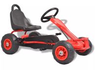 main image for ad Pedal Go-Kart with Pneumatic Tyres Red