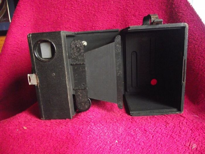 Ernemann "Film K" 6x9 Box Camera With Original Shop Box - Circa 1920 - 1926