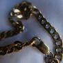 Vintage 9c 375 Gold Solid Yellow Gold  Link Bangle Bracelet L-8" 8.6 g and Box Image 9