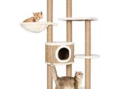 Cat Tree with Scratching Post 126cm Seagrass