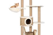 Cat Tree with Scratching Post 126cm Seagrass
