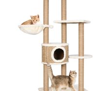 Cat Tree with Scratching Post 126cm Seagrass