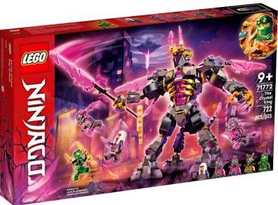 71772 lego ninjago: the crystal king