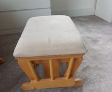 Nursery Chair and Footstool