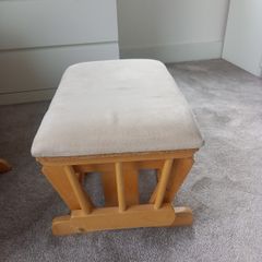Nursery Chair and Footstool