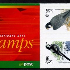 2003 Ireland Peregrine Falcon N Definitive Stamp Booklet Mint Never Hinged (MNH). Hibernian HB111