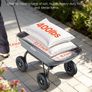 Garden Dump Cart 181kg - No-Flat Wheels Image 2