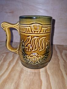 Ceramic beer mug
