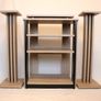 Delivery,color,size by order. HiFi rack with LED lighting Image 2