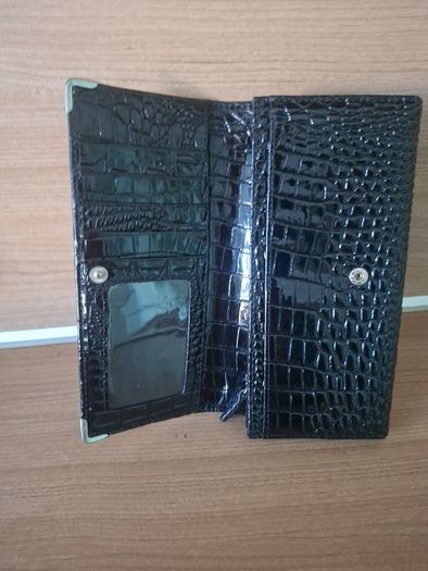 Newbridge Black Crocodile  Wallet