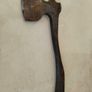 Antique Hatchet Approx 200 Years Old - Vintage Wood Tools For Carving Chopping - Solid Steel Tool Image 5