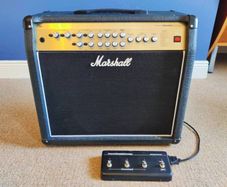 Marshall AVT100X 100W Combo + Original Footswitch